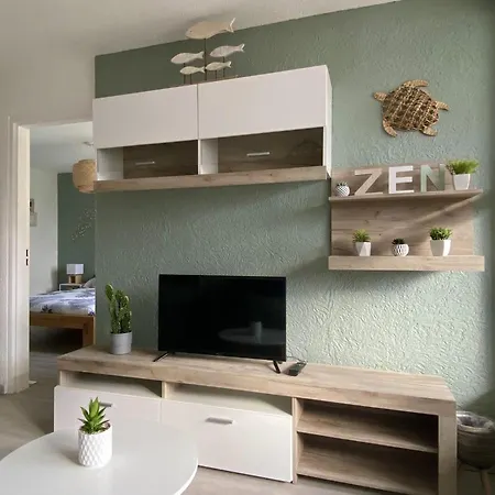 Superbe Apt, 250M Plage Du Mole, Clim, Parking Agde Exterior photo